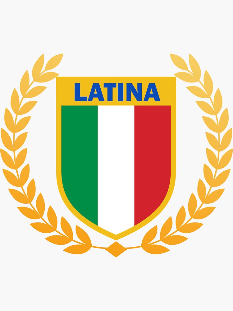 Thumbnail 3 of 3, Sticker, Latina Italia Italy designed and sold by ItaliaStore.