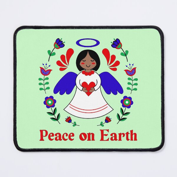 Item preview, Peace on Earth Angel designed and sold by TwylaRaeDesigns.