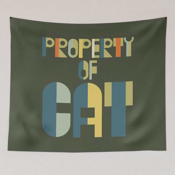 Item preview, Property of Cat designed and sold by monkeyfracas.