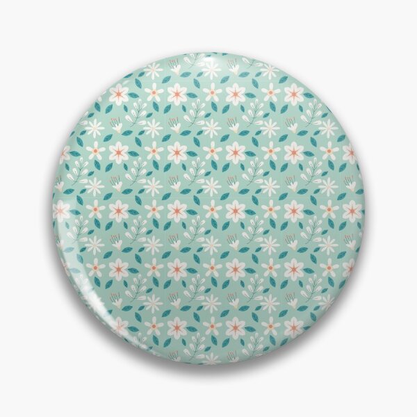 Item preview, Light blue Floral design. designed and sold by Princessflora.