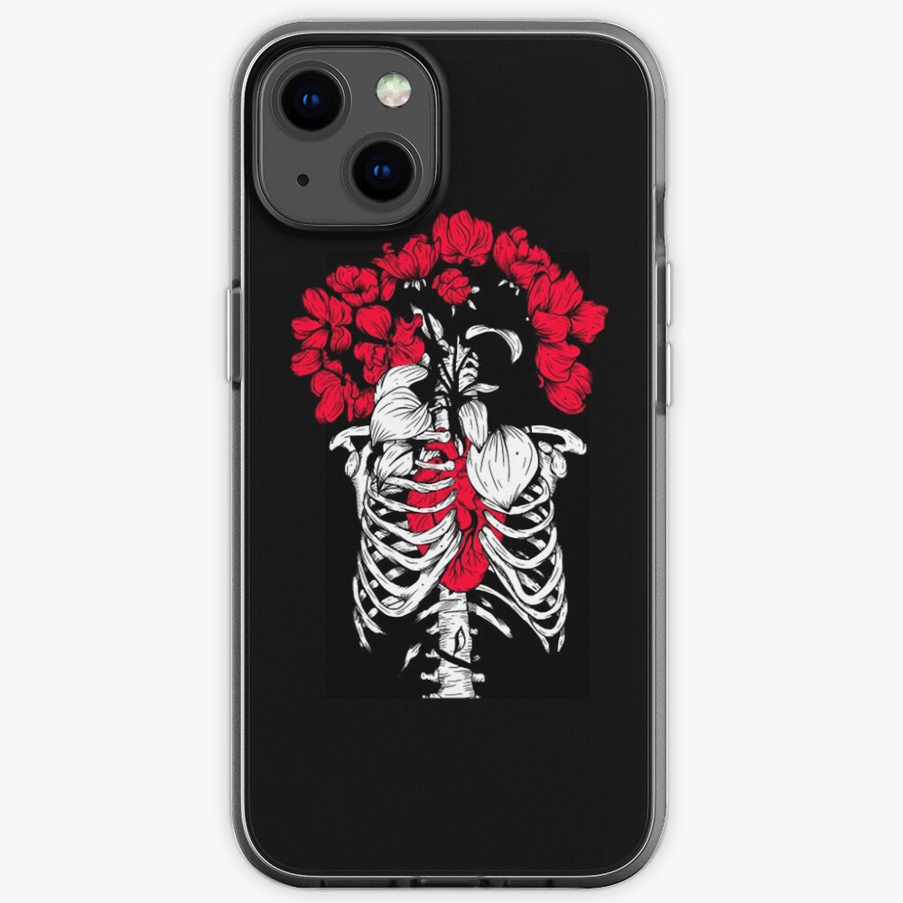 Blood Red Heart 29 iPhone Case