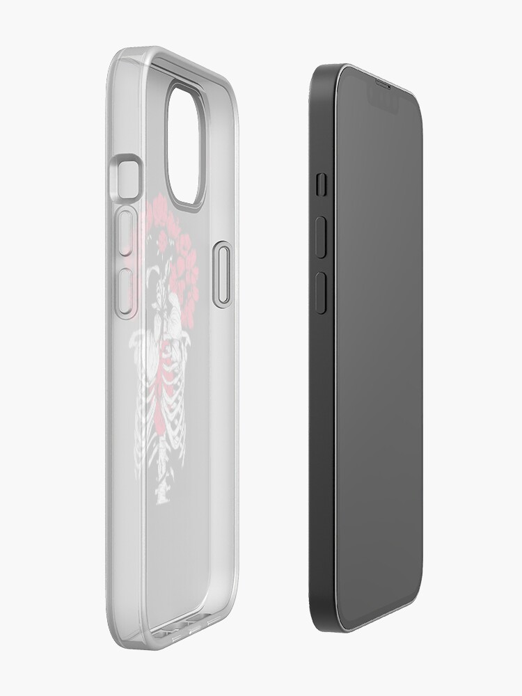 Alternate view of Blood Red Heart 29 iPhone Case