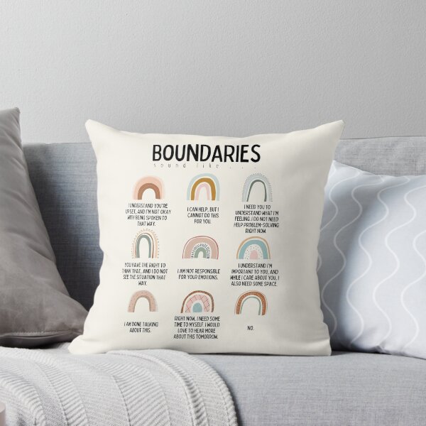 Item preview, Boundaries Mental Health Reminder for Counselors designed and sold by Radical Therapy Prints.