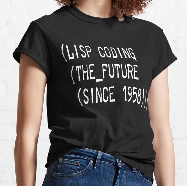 Item preview, LISP coding: the future since 1958 (white text) designed and sold by pcaffin.