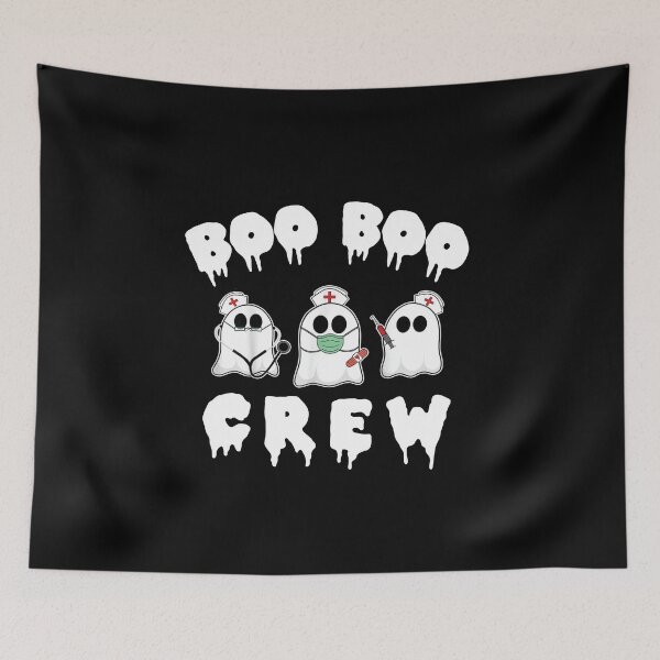 Item preview, Boo Boo Crew Funny Nurse Halloween Ghost Costume Gift designed and sold by Nabells.
