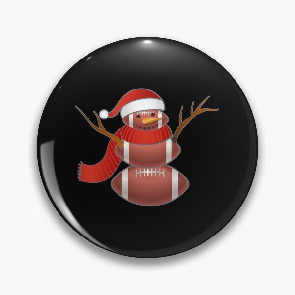 Item preview, Rugby Christmas Snowman Red Santa Hat Bufanda Regalos de pijama designed and sold by anwright75vdc.