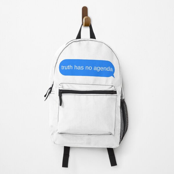 Item preview, Truth Has No Agenda Text Message Bubble Design designed and sold by choceclairs.