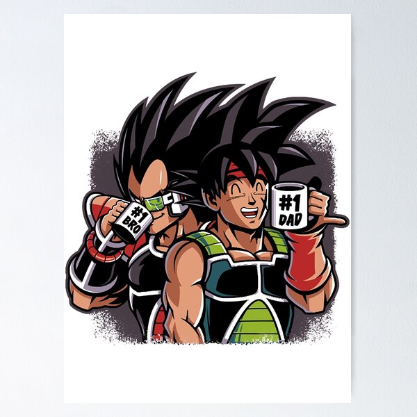 Goku e Bardock Kamehameha Pai e Filho – Dragon Ball Z - Let's Go Geek