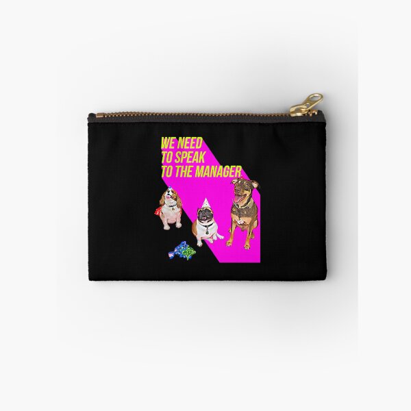 Item preview, We need to speak to the Manager (3 dogs Pink)  designed and sold by anwright75vdc.