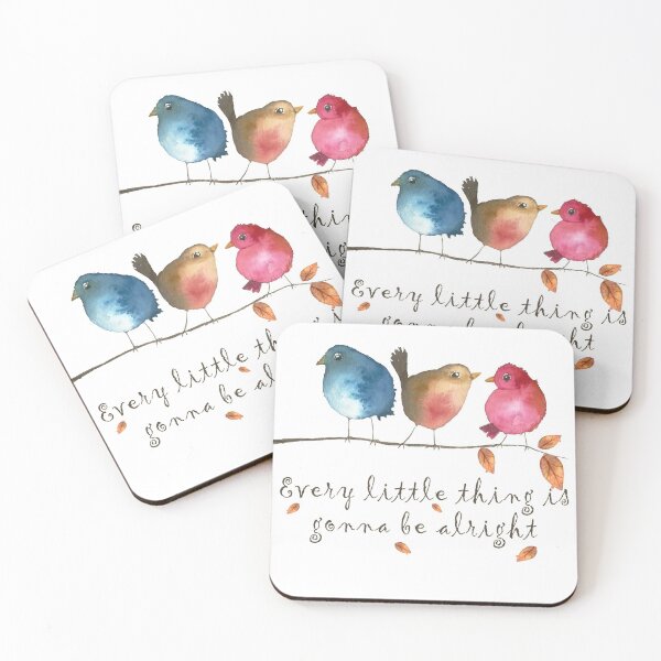 Item preview, Every Little Thing Is Gonna Be Alright designed and sold by Owlsome Designs.