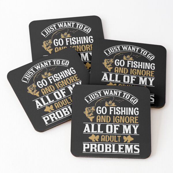 Item preview, Go Fishing And Ignore Adult Problems 2 designed and sold by mostanesta.