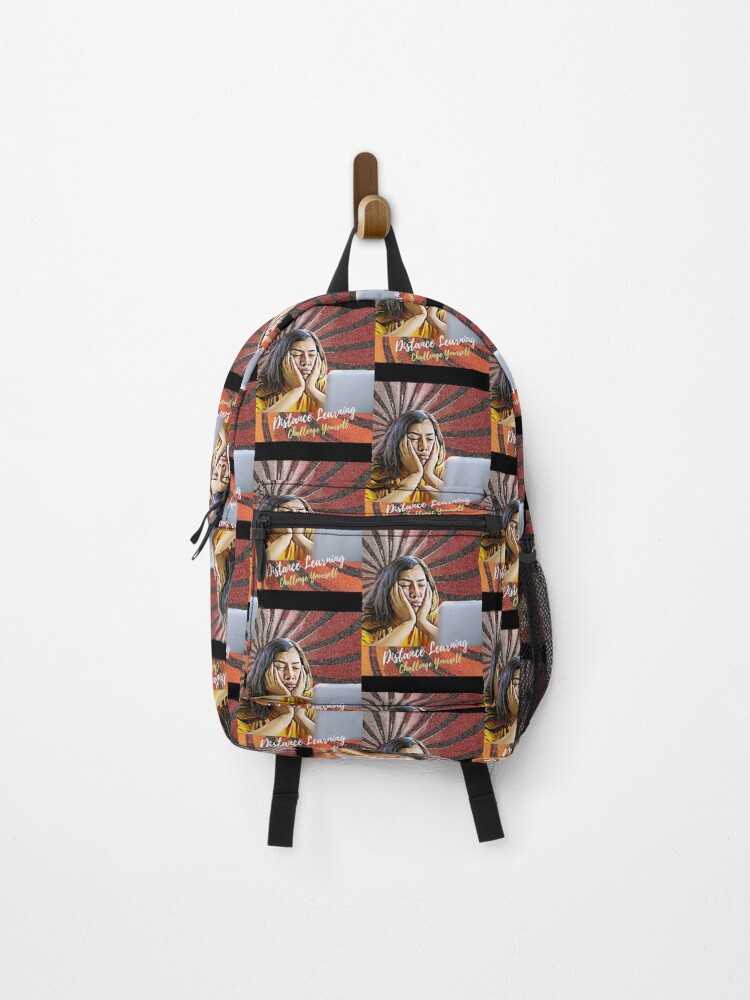 Thumbnail 1 of 3, Backpack, Distance Learning Challenge Yourself  designed and sold by anwright75vdc.