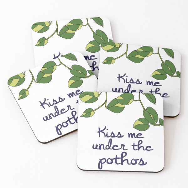 Item preview, Kiss Me Under the Pothos designed and sold by ewtytler.