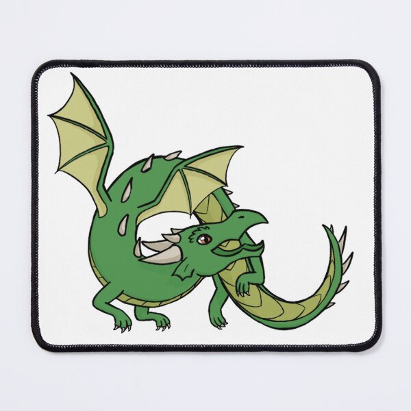 Item preview, Leafy Green Flying Dragon designed and sold by Acamuna.