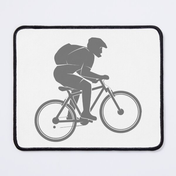 Item preview, Mountain Biker Silhouette designed and sold by NoSpecialShop.