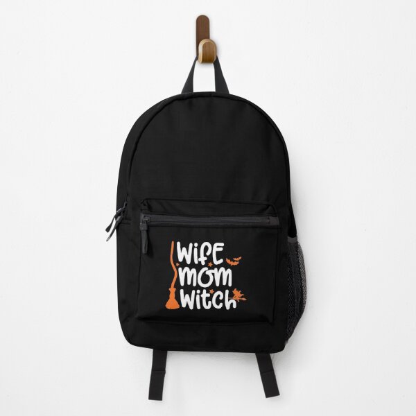Item preview, Wife Mom Witch Funny Halloween Quotes designed and sold by Nabells.