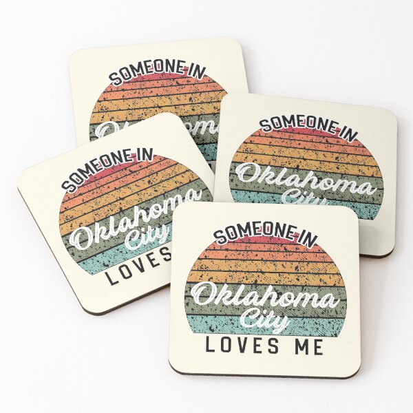Item preview, United States Travel -- Someone in Oklahoma City Loves Me (Light Background) designed and sold by TheEditrix.