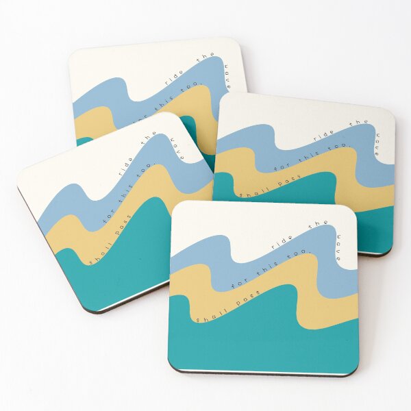 Item preview, Urge Surfing Ride the Wave Coping Skill for Mental Health Counselor designed and sold by Radical Therapy Prints.