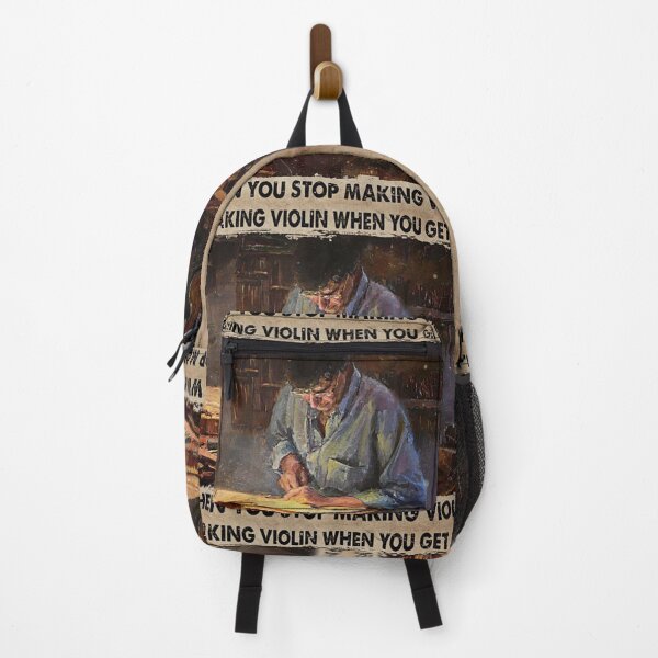 Item preview, You Don’t Stop Making Violin When You Get Old Poster designed and sold by janetganes0118.