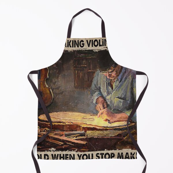 Item preview, You Don’t Stop Making Violin When You Get Old Poster designed and sold by janetganes0118.