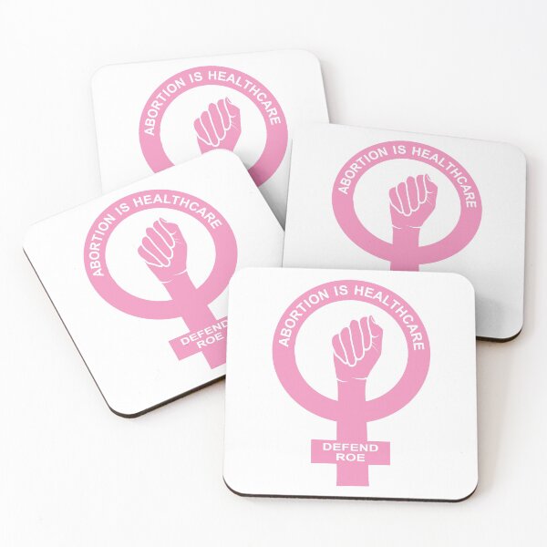 Item preview, Defend Roe Pink Power Fist designed and sold by FiaFiaPress.