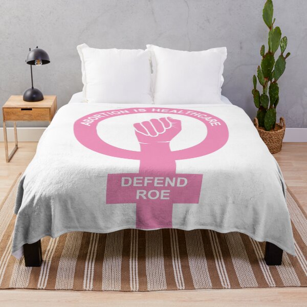 Item preview, Defend Roe Pink Power Fist designed and sold by FiaFiaPress.