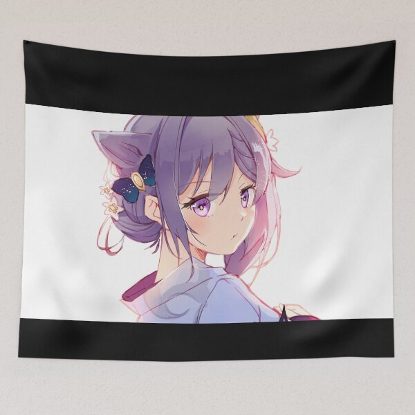 Item preview, Genshin impact keqing waifu portrait  designed and sold by maynard974b.