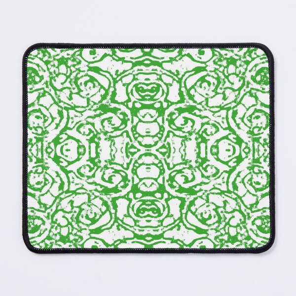 Item preview, Labyrint Graffiti Peridot/Hvid Grotesk  designed and sold by ZENDYtechSTYLE.