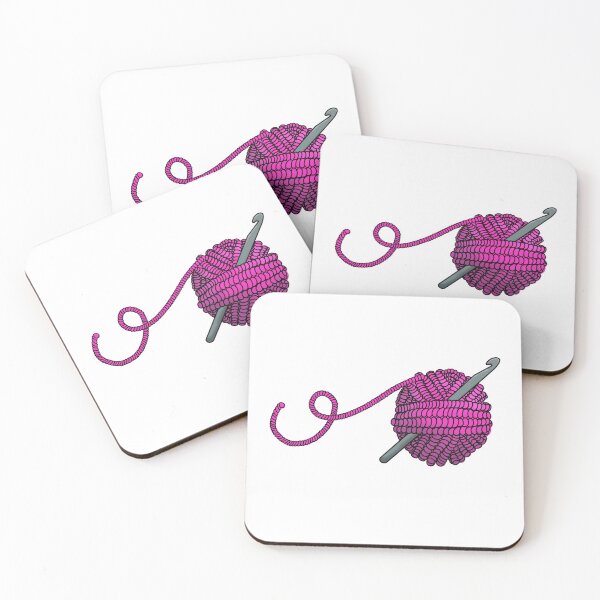 Item preview, Pink yarn and hook designed and sold by Impossiblygood.