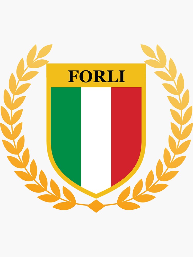 Thumbnail 3 of 3, Sticker, Forli Italia Italy designed and sold by ItaliaStore.