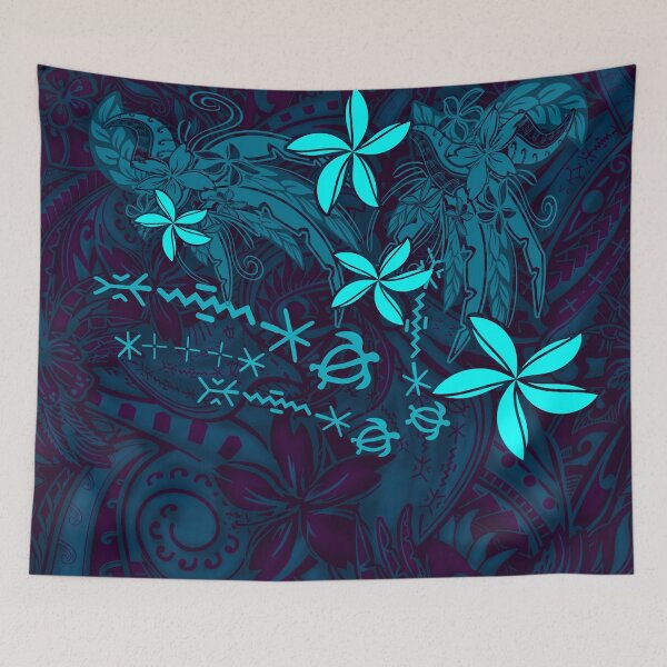 Item preview, Polynesian Tribal Tropical Abstract designed and sold by sunnthreads.