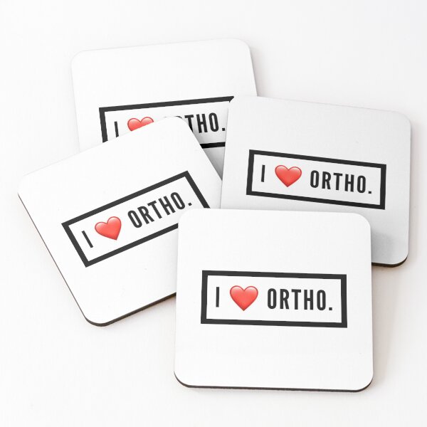 Item preview, I <3 Ortho Design designed and sold by John Schaefer.
