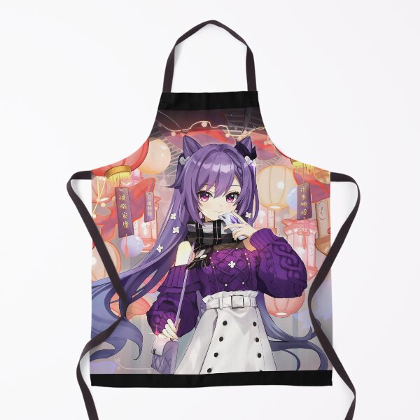 Item preview, Genshin impact keqing electro portrait designed and sold by maynard974b.