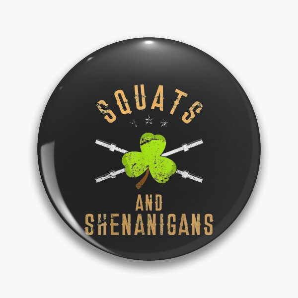 Item preview, Squats And Shenanigans St Patricks Day T Shirt Workout  designed and sold by Calan6Javer.