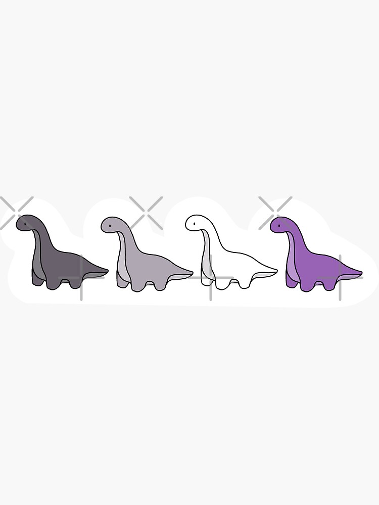 Astronaut Dinosaur Sticker Pack Pattern Sticker for Sale by bassoongirl123