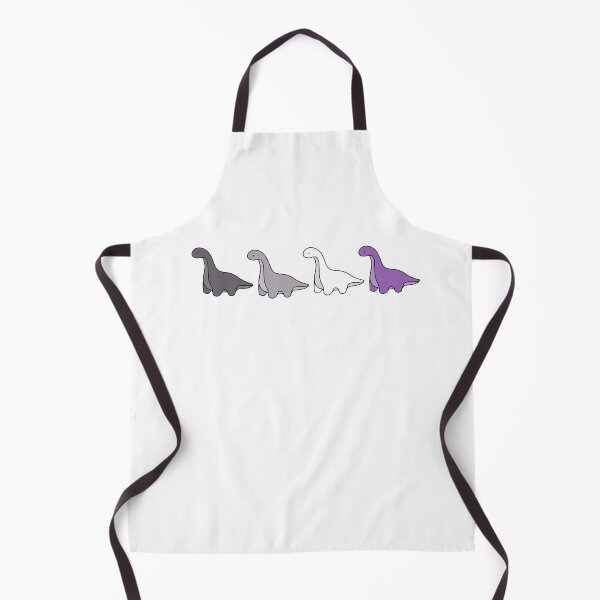 Item preview, Subtle Ace Asexual Flag Dinosaurs designed and sold by bassoongirl123.