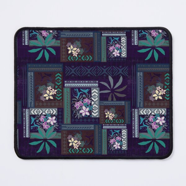 Artikelvorschau, Polynesisch - Samoanisches Tapa ArtBoard Patchwork entworfen und verkauft von sunnthreads.