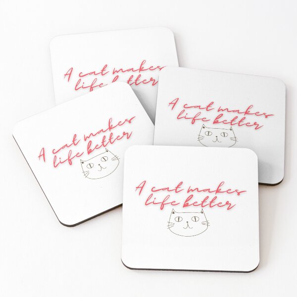 Item preview, A Cat Makes Life Better designed and sold by Lorets-Designs.