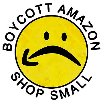 Artwork thumbnail, boycott amazon, shop small by craftordiy.art