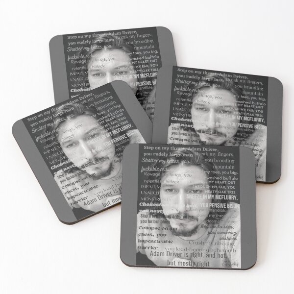 Artikelvorschau, John Oliver Zitate über Adam Driver entworfen und verkauft von RubyOrchid14 Art & Logos.