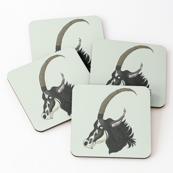 Item preview, National Animal of Zimbabwe: Sable Antelope designed and sold by nationalkingdom.