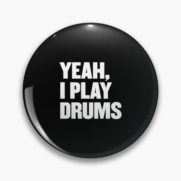 Item preview, Funny Yeah I Play Drums Drummer Tee for Drum Players Long Sleeve T-Shirt designed and sold by politevann.