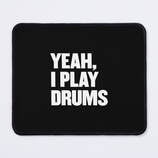 Item preview, Funny Yeah I Play Drums Drummer Tee for Drum Players Long Sleeve T-Shirt designed and sold by politevann.