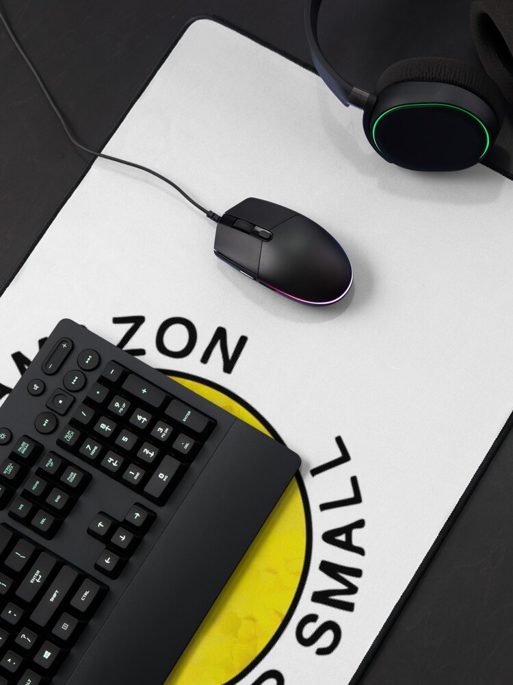 Alternate view of boycott amazon, shop small Mouse Pad