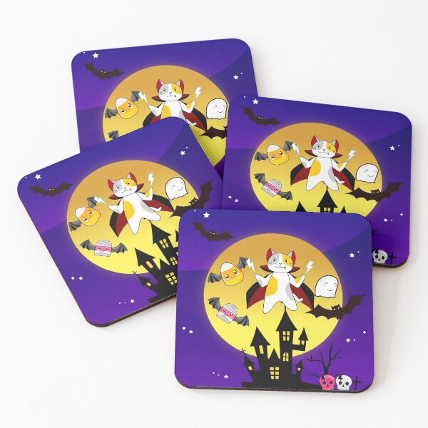 Item preview, Happy Halloween Lightning Vampire | Calico and Friends designed and sold by DAFIN.