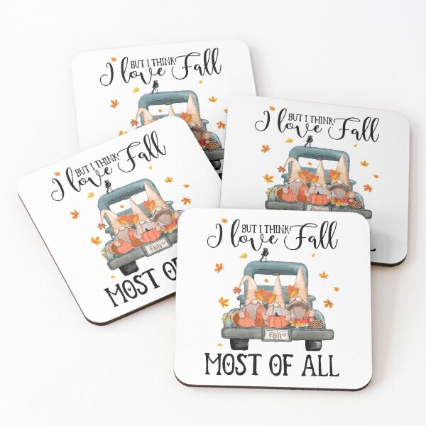 Item preview, Love Fall Gnomes, Cute Gnomes Autumn, I Love Fall Most Of All, Fall It's The Most Wonderful Time Of The Year designed and sold by Claytonstore.