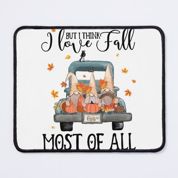 Item preview, Love Fall Gnomes, Cute Gnomes Autumn, I Love Fall Most Of All, Fall It's The Most Wonderful Time Of The Year designed and sold by Claytonstore.