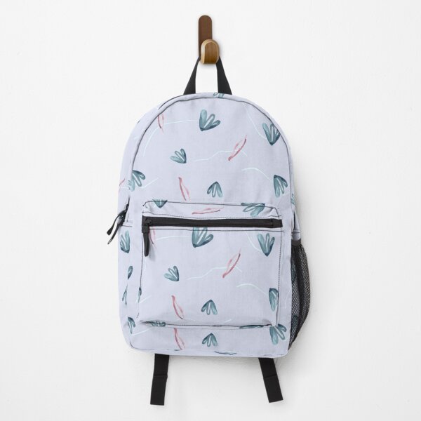 Item preview, Minimal Light Blue Falling Leaves designed and sold by Cosmic Retro.