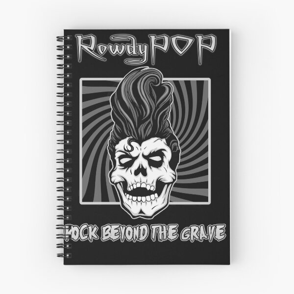 Item preview, Rock Beyond the Grave Black and White Variant designed and sold by RowdyPop.