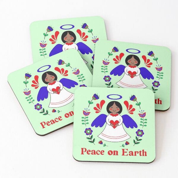 Item preview, Peace on Earth Angel designed and sold by TwylaRaeDesigns.